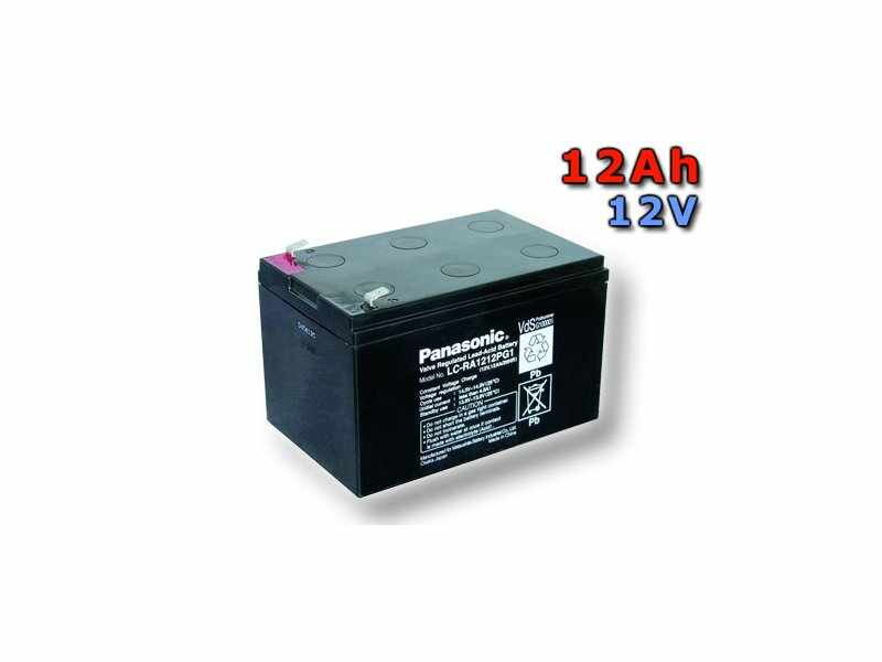 Staniční (záložní) baterie PANASONIC LCRA1212PG1, 12Ah, 12V