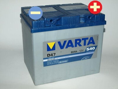 Autobaterie Varta Blue Dynamic 60Ah 540A  560 410 054 (ASIA)