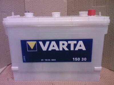 Autobaterie Varta  - 150Ah P, 6V , 760A, AVIA doručíme po celé ČR