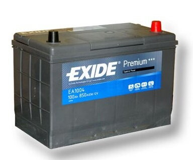 Autobaterie EXIDE Premium 65Ah 580A  EA655  LEVÝ PLUS POL