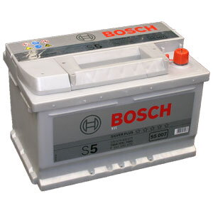 Autobaterie BOSCH S5 12V 77Ah 780A SILVER PLUS  0 092 S50 080