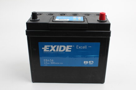 Autobaterie Exide EXCELL 45Ah 330A PRO ASIJSKÉ VOZY   EB450 