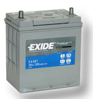 Autobaterie EXIDE Premium 45Ah 390A EA456