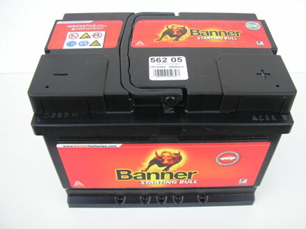 Autobaterie Banner Starting Bull 45Ah 300A  545 77  (ASIA)