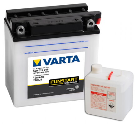 MOTOBATERIE VARTA 12N9-3B, 9Ah, 12V, 509 015 008 310