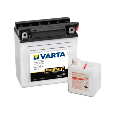 MOTOBATERIE VARTA YB9-B, 9Ah , 12N9-4B-1 ,12V, 509 014 008 310 