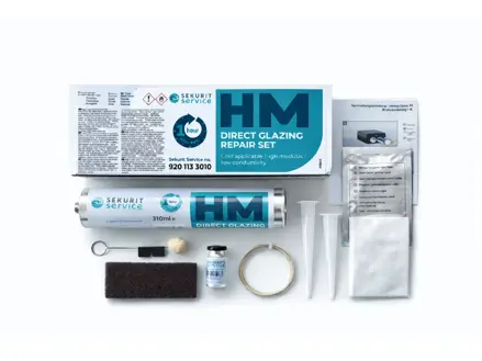 lepící sada na autoskla 