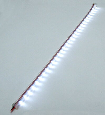 LED Strip bílý, boční