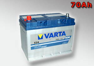 Autobaterie Varta Blue Dynamic 70Ah 630A  570 413 063 pol + v Levo (ASIA)