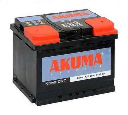 AUTOBATERIE AKUMA comfort 60Ah 510A