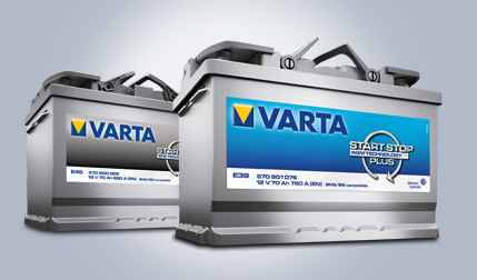 Autobaterie Varta Blue Dynamic EFB Start-Stop 70Ah 650A 12V  