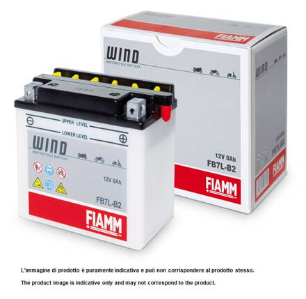 MOTOBATERIE FIAMM WIND  FB4L-B  .  504 011 002  .  50411