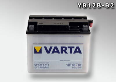 MOTOBATERIE VARTA YB12B-B2 , 12Ah, 12V, 512 012 012 310