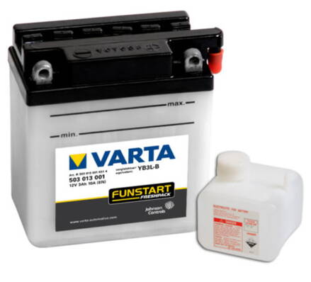 MOTOBATERIE VARTA YB3L-B , 3Ah, 12V, 503 013 001 310