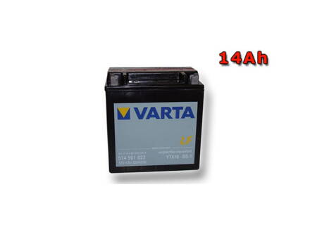 MOTOBATERIE VARTA YTX16-BS , 14Ah, 12V, 514 902 022 310